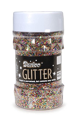 Darice 1146-47 Big Value Glitter, 4-Ounce, Multi Color