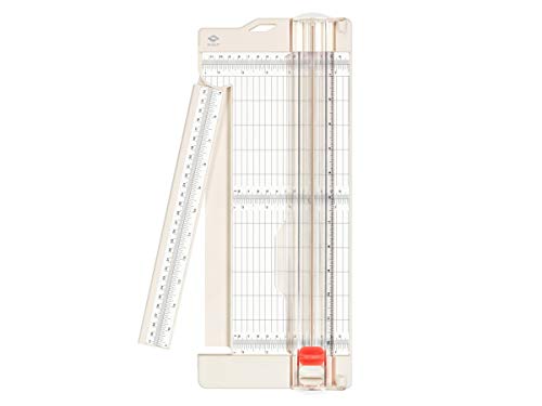 560-002-001 Bira Craft Paper Trimmer and Scorer with Swing-Out Arm, 12 x  4.5 Base, Craft Trimmer, Trim and Score Board, for Coupons