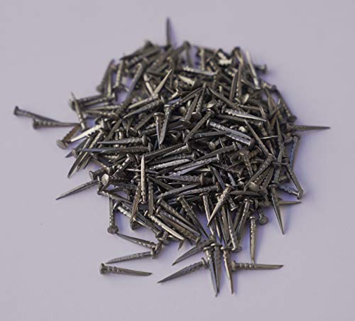 Leather Manufacturing Iron Nails Tacks for Shoes Boots Leather Heels Soles Repairs Replace Craft 4 oz (5/8 Soiling)