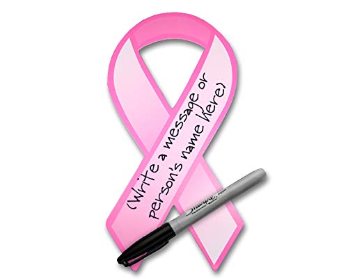 Fundraising For A Cause Large Pink Ribbon Donation Paper Ribbons (1 Pack - 50 Ribbons)