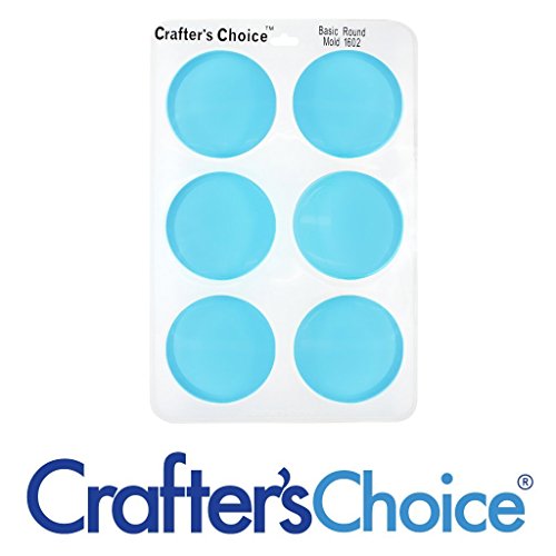 Crafter's Choice Crafters Choice - Basic Round Silicone Soap Mold - 1602