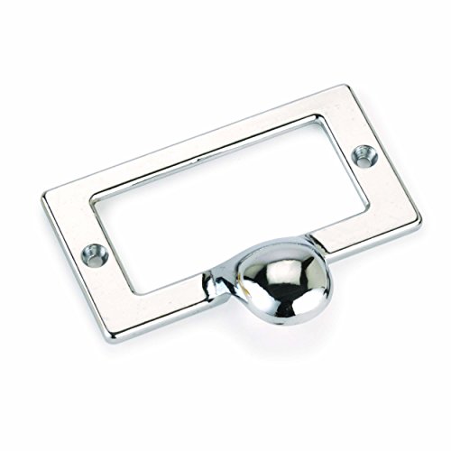 HighPoint Drawer Pull with Card Holder, Chrome Finish