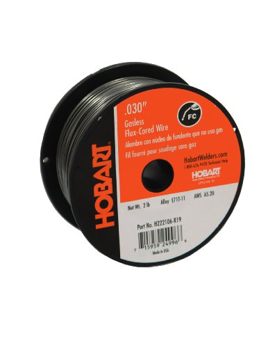 Hobart H222106-R19 2-Pound E71T-11 Carbon-Steel Flux-Cored Welding Wire, 0.030-Inch