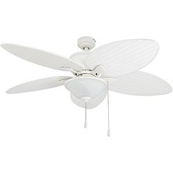 prominence home 80018-01 solona ceiling fan blade, 52 inches, white