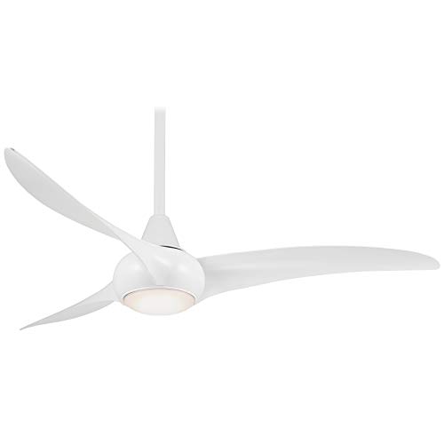 Minka Aire 52" Minka Aire Light Wave White Ceiling Fan with Remote Control