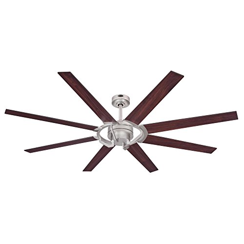 Westinghouse Lighting 7217300 Damen 68-Inch Nickel Luster Indoor DC Motor Ceiling, Remote Control Included USA FAN