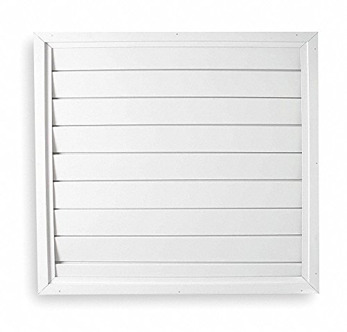 cai - dayton Dayton 36" Whole House Fan Economy Ceiling Shutter/Ceiling Shutter, 34" x 34" Opening Required