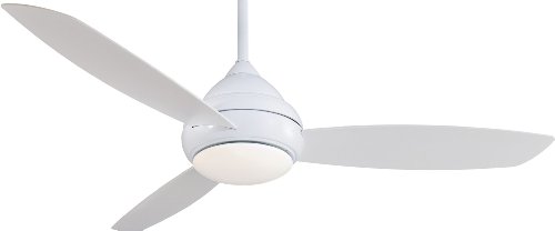Minka Aire Minka-Aire F477L-WH Concept I Wet - LED 58" Indoor/Outdoor White Ceiling Fan