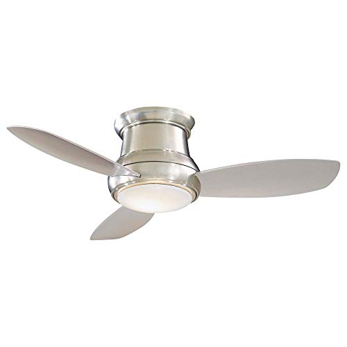 Minka Aire 44-Inch Minka Lavery Brushed Nickel LED Ceiling Fan with Light