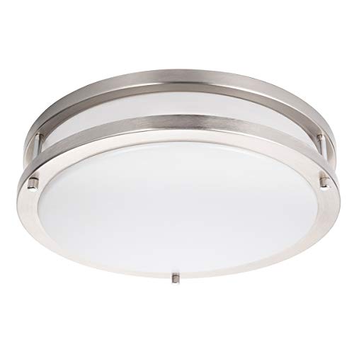 Drosbey 36W LED Ceiling Light Fixture, 13in Flush Mount Light Fixture, Ceiling Lamp for Bedroom, Kitchen, Bathroom, Hallway,