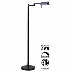 O'Bright Oâ€™Bright Dimmable LED Pharmacy Floor Lamp, 10W LED, All Range Dimming, 360Â° Swing Arms, Adjustable Heights, Standing Lamp