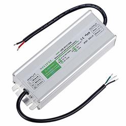 NIYIPXL LED Driver 120 Watts Waterproof IP67 Power Supply Transformer Adapter 100V-260V AC to 12V DC Low Voltage Output for LED