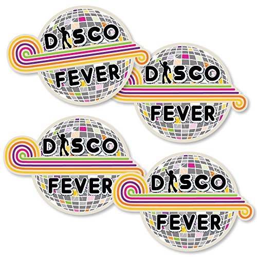 Big Dot of Happiness 70's Disco - Disco Ball Decorations DIY 1970's Disco Fever Party Essentials - Set of 20