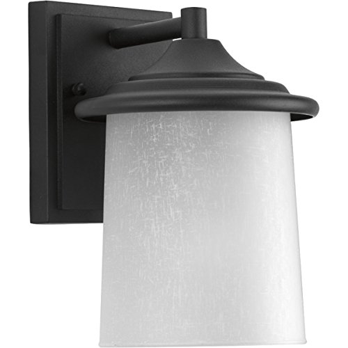 Progress Lighting P6059-31 Transitional One Light Wall Lantern from Essential Collection in Black Finish, 6"