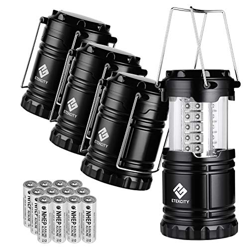 Etekcity Lantern LED Camping Lanterns, Battery Powered Camping Lights, Outdoor Flashlight, Suitable for Camping, Hiking,