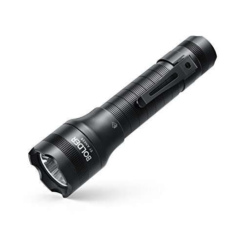 Anker Play Anker Rechargeable Bolder LC40 Flashlight, LED Torch, Super Bright 400 Lumens CREE LED, IPX5 Water Resistant, 5 Modes