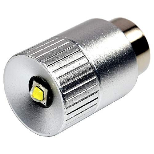 HQRP Ultra Bright 300Lm High Power 3W LED Upgrade Bulb for Maglite S3D016 ST3D106 S3D095 S4D016 S4D015 S4D035 S5D015 S5D016