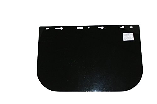 Sellstrom Replacement Window for 390 Series Safety Face Shields, Uncoated Acetate, Shade 5 IR Tint, S35050
