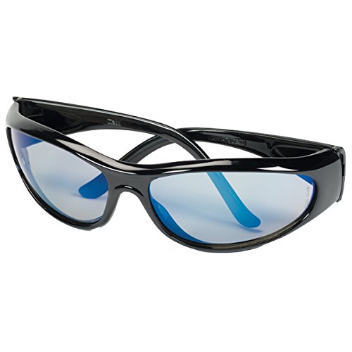 Safety Works 10087604 Essential Style Safety Glasses, Light Blue Mirror