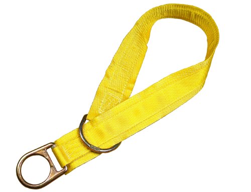 3M Personal Protective Equipment 3M DBI-SALA 1003006 Tie Off Adaptor, 6', Pass-Thru Type, with 3" Wear Pad, Yellow