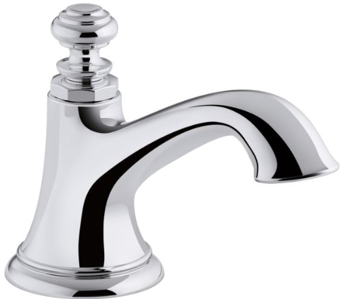 KOHLER K-72759-CP Artifacts Bathroom sink spout with Bell design, Less Handles, Polished Chrome