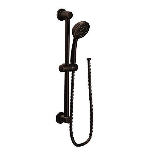Moen 3868EPORB Eco-Performance Handheld Shower with 24-Inch Slide Bar and 69-Inch Hose, Oil-Rubbed Bronze