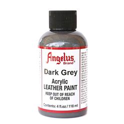 Angelus Acrylic Leather Paint-4oz.-Dark Grey