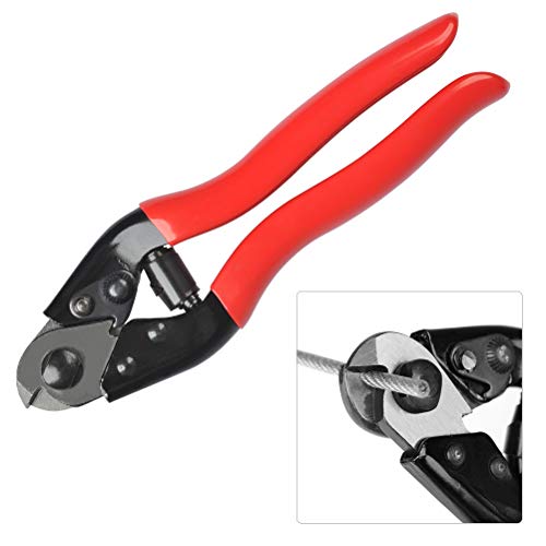 QLOUNI Stainless Steel Cable Cutter Wire Rope Aircraft Cable