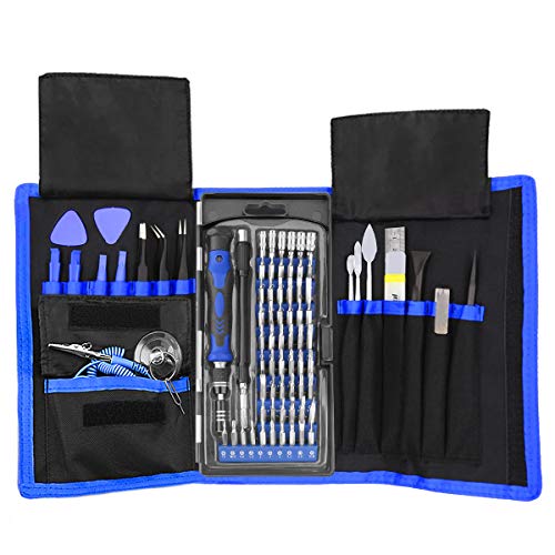 XOOL 80 in 1 Precision Set with Magnetic Driver Kit, Professional Electronics Repair Tool Kit with Portable Oxford Bag for