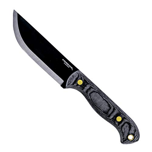 Condor Tool & Knife, SBK Knife (Straight Back Knife), 1075 High Carbon Steel, Micarta Handle