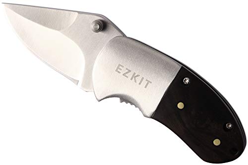 EZKIT Folding Knife, Small Pocket Knife for Men and Women, Utility Camping Knife for Cutting Rope, Fruits, Twigs, Paper and