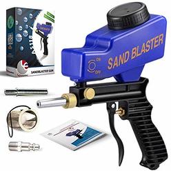 LE LEMATEC Sandblaster Sand Blaster Gun Kit, Soda Blaster, Professional Sand Blasters, Media Sandblaster Gun, Spot Blaster, Media
