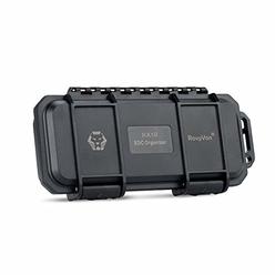 RovyVon RX10 EDC Tool Case Box, Small Organizer Storage Case to Protect EDC Gears Gadgets, 1PCS, 6.89" x 3.21" x 1.45" (Black)