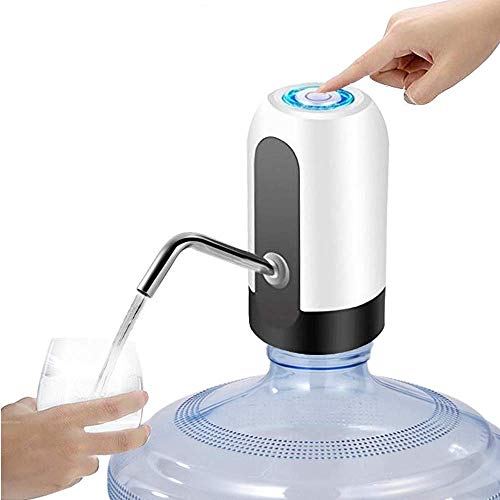 GLANDOTU Electric Water Bottle Pump, USB Charging Automatic Drinking Water Dispenser, 30 Days Battery Life, Portable Water Bottle