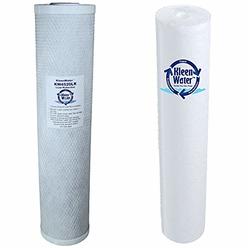 KleenWater Lead/Chlorine Removal Filtration System, Dual Filter Cartridge Replacement Set for PWF4520LRDS