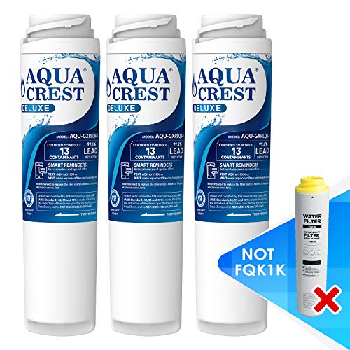 AQUA CREST Replacement Undersink GXRLQR Inline Water Filter, Compatible