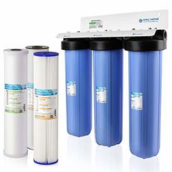 APEC Water Systems APEC 3-Stage Whole House Water Filter System with Iron, Sediment and Chlorine Filters (CB3-SED-IRON-CAB20-BB)