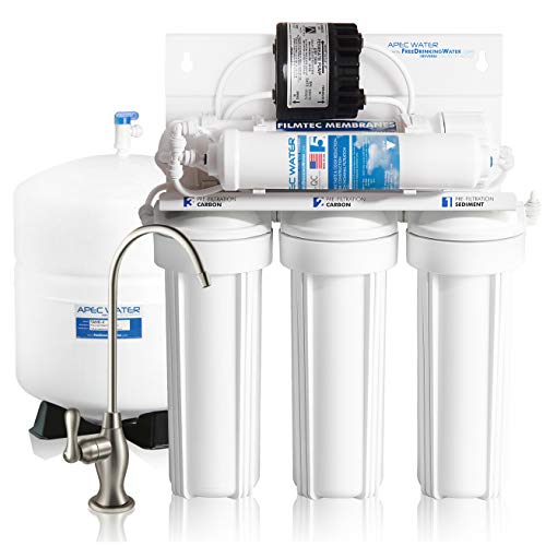 APEC Water Systems ULTIMATE RO-PERM Boosted Performance with Permeate Pump Ultra Safe Reverse Osmosis Drinking Water Filter