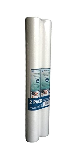 Water Filters Depot (WFD) WFD, WF-SP205 2.5"x20" 5 Micron Sediment Water Filter Cartridge, Spun Polypropylene, Fits in 20" Standard Size Housings of