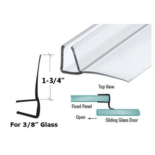 Gordon Glass Co. Frameless Shower Door Polycarbonate Seal with 90