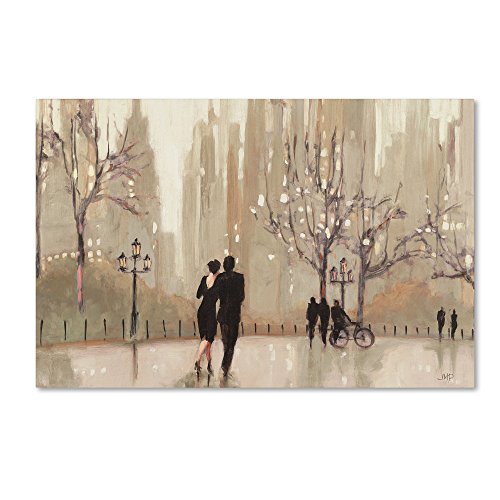 Trademark Global An Evening Out Neutral Artwork by Julia Purinton, 22 by 32-Inch Canvas Wall Art
