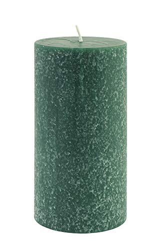 Root Candles Unscented Timberline Pillar Candle , 3 x 6-Inches, Dark Green