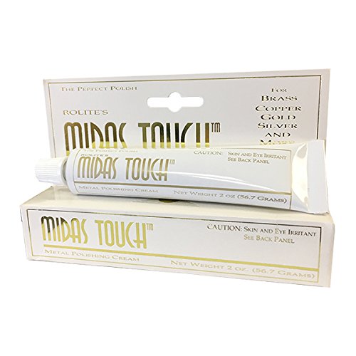 Midas Touch Jewelry and Silver Polish Rolite's Midas Touch Jewelry and Silver Polish MTMPC2z Metal Polishing Cream