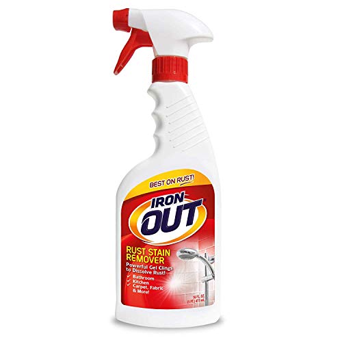 Iron OUT Rust Stain Remover Spray Gel, 16 Fl. Oz. Bottle