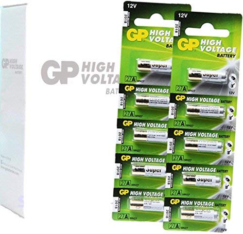 GP 100 GP 27A GP27A MN27 A27 27A High Voltage Super Alkaline 12V Batteries