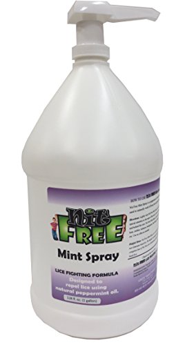 Nit Free Head Lice Repellant Spray Refill (Peppermint, 1-Gallon)