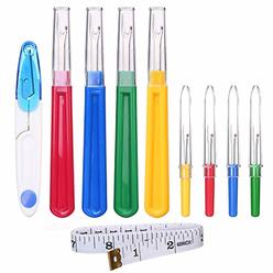 Elisel 10 Piece Assorted Color Sewing Seam Rippers and Sewing Thread Removers Kit, Hand-held Stitch Ripper Sewing Tools, with