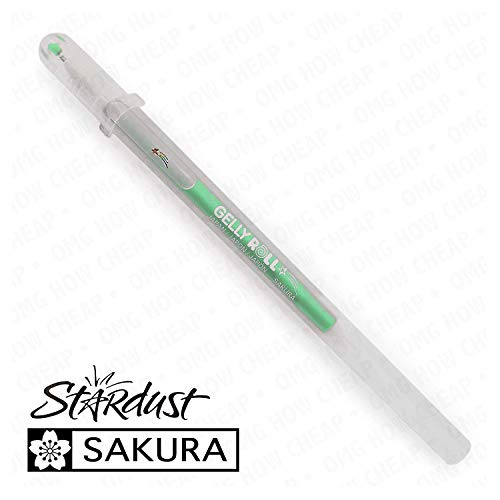 Sakura Stardust - Sparkling Gelly Roll Pen - 3 Pack - Green #729