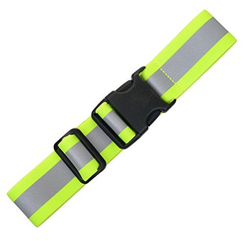Illumiseen Extension for The LED Reflective Belt â€“ 3 Colors (Neon Green, Blue and Red) â€“ Adds a max. of 19.6â€ to Your