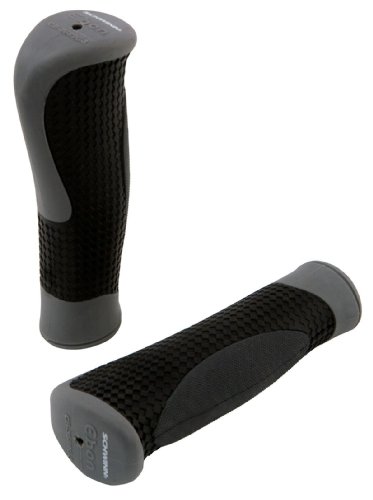 Schwinn Ergonomic Tri-Layer Gel Comfort Bicycle Grip, Black